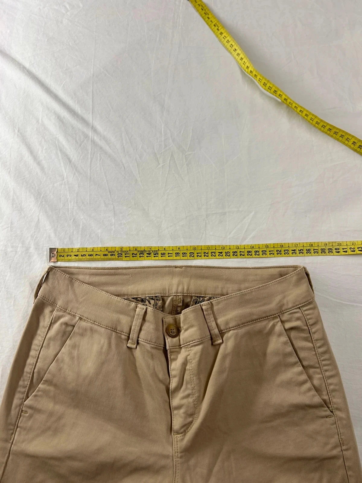 Vintage brown beige happy chino T28 us – photo 6